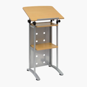 Portable rental lectern