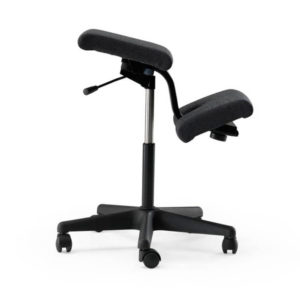 Black ergonomic hire chair